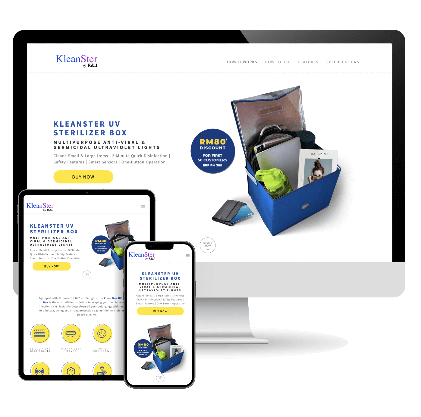 kleanster-website