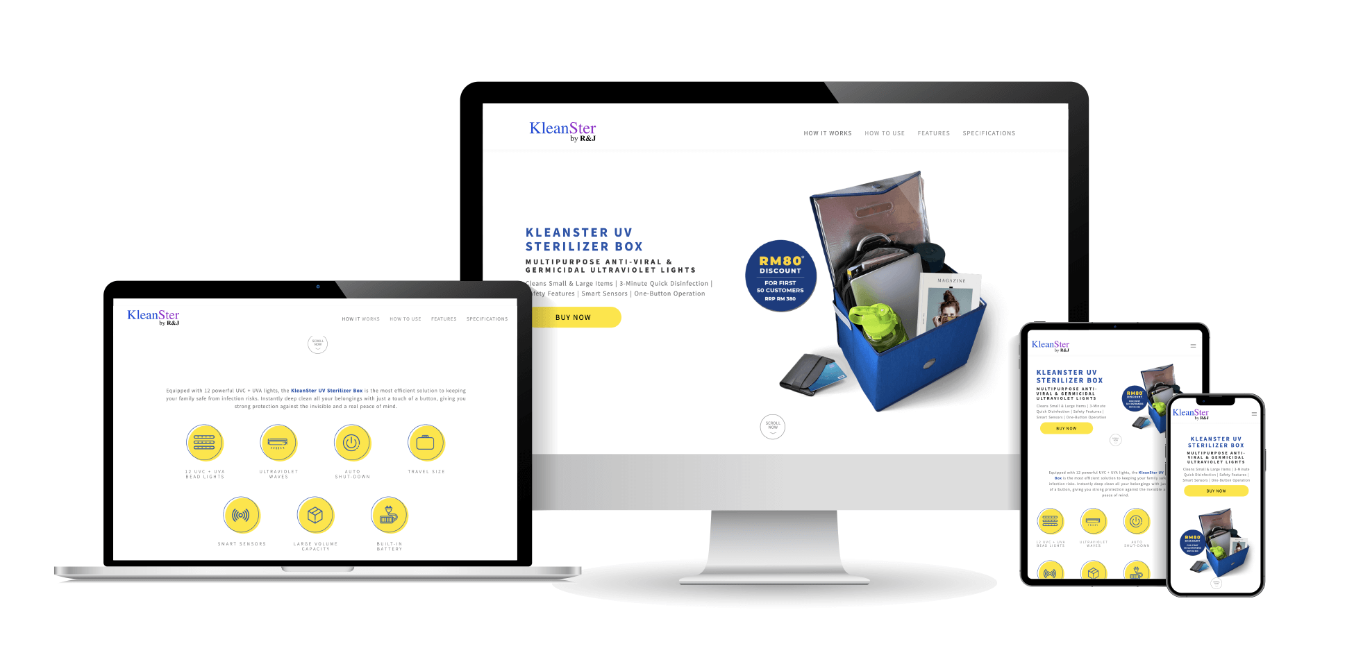 kleanster-website